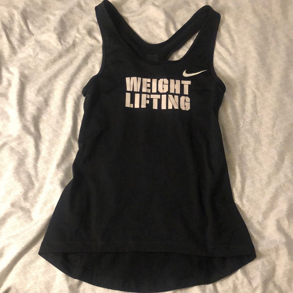 Nike Weightlifting Tank Top XS black